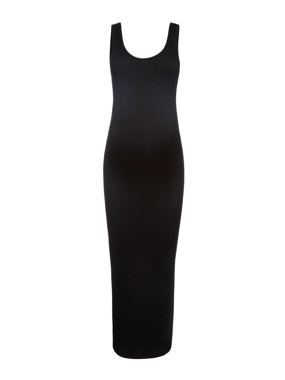Pietro Brunelli Maternity black knit midi dress